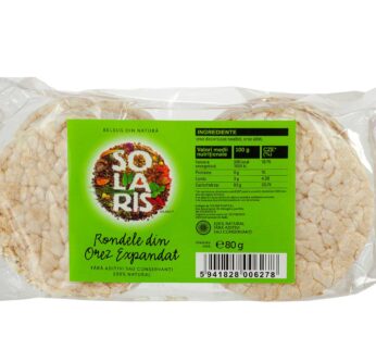 RONDELE DIN OREZ EXPANDAT 80g SOLARIS