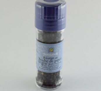 CONDIMENT RASINTA – PIPER NEGRU BOABE ECO 37gr SONNENTOR