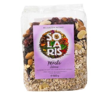 MUSLI CU ALUNE 500gr SOLARIS