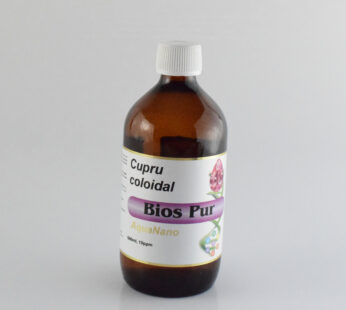 CUPRU COLOIDAL BIOS – PUR 10ppm 500ml AGHORAS