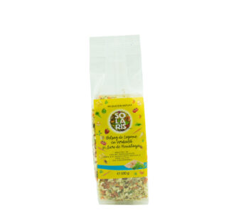 CONDIMENT-BELSUG DE LEGUME CU VERDEATA  SI SARE ROZ DE HIMALAYA 100gr SOLARIS