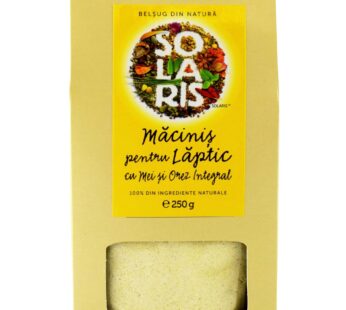 MACINIS PENTRU LAPTIC CU MEI SI OREZ INTEGRAL 250g SOLARIS