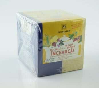 CEAI PREMIUM – INCEARCA! – O CANA DE CEAI PLINA DE BUCURIE ECO 12dz SONNENTOR