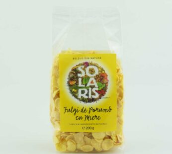 FULGI DE PORUMB CU MIERE 200g SOLARIS