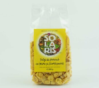 FULGI DE PORUMB CU MIERE SI SCORTISOARA 200g SOLARIS