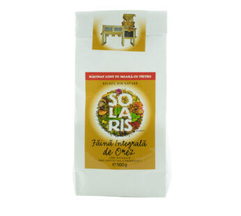 FAINA INTEGRALA DE OREZ 500gr SOLARIS