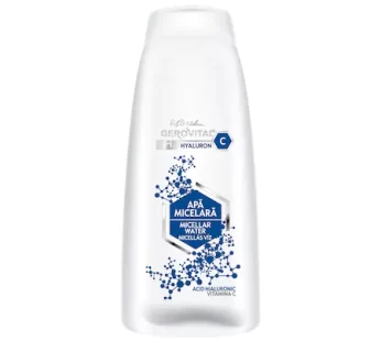 Apa micelara Gerovital H3 Hyaluron C, 400 ml