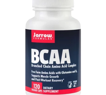 BCAA (Branched Chain Amino Acid Complex), Jarrow Formulas, 120 cps – Secom