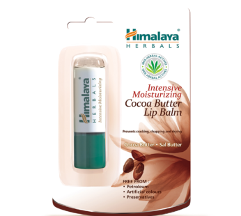 Balsam de buze cu unt de cacao 4.5 g, Himalaya