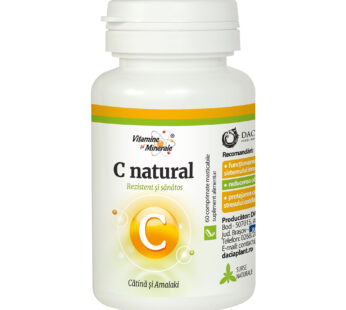 Vitamina C din Catina si Amalaki, 60comprimate – Dacia Plant