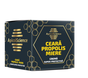 Cremă super-protectivă cu Ceară, Propolis și Miere – ApicolScience