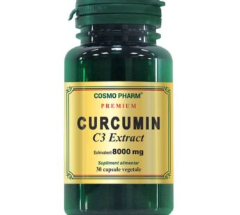 Curcumin C3 Extract 400mg echiv. 8000mg, 30 cps – Cosmo Pharm