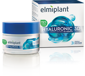 Hyaluronic 3d Crema Antirid De Noapte, 50ml – Elmiplant