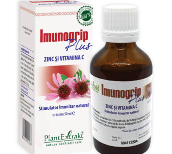 Imunogrip Plus Zinc și Vitamina C- 50ml, Plant Extract