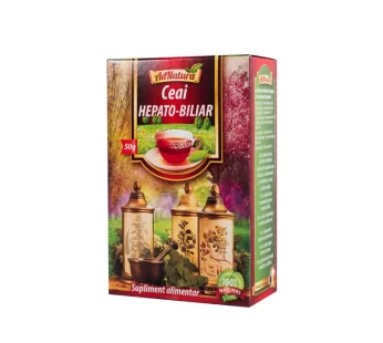 Ceai hepato-biliar, 50g – AdNatura