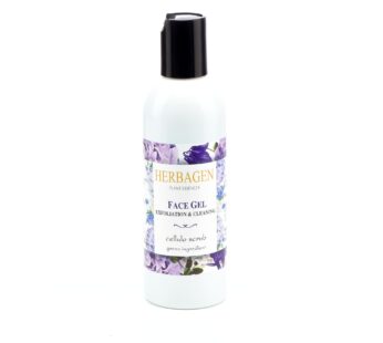 Gel facial exfoliator cu scrub celulozic, 150ml – Herbagen