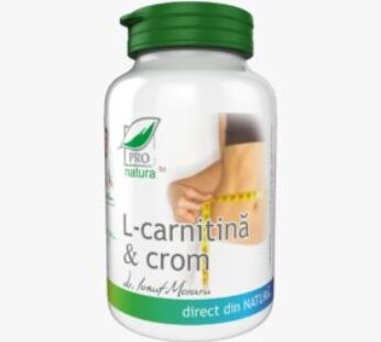 L-Carnitina & Crom, 60cps – Pro Natura
