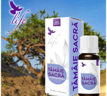 TĂMÂIA SACRĂ – ULEI ESENȚIAL INTEGRAL, 10ml – DVR Pharm