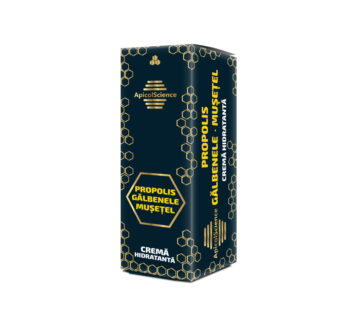 Cremă hidratantă cu Propolis, Gălbenele și Mușețel – ApicolScience