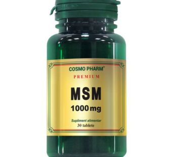 MSM 1000mg, 30 cpr – Cosmo Pharm