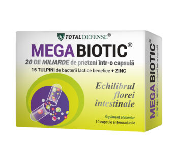 Mega Biotic® 20 de miliarde + Zn, 10cps – Cosmo Pharm