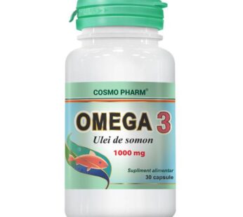 Omega 3 Ulei de somon 1000mg, 30cps – Cosmo Pharm