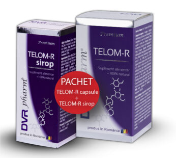 PACHET: TELOM-R 120 cps + TELOM-R Sirop pentru Adulti