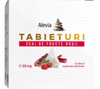 TABIETURI Ceai de fructe rosii, 12pl – Alevia