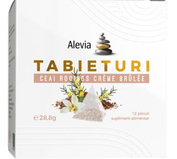 TABIETURI Ceai rooibos creme brulee,12pl – Alevia