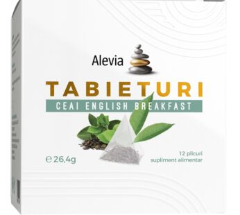 TABIETURI Ceai english breakfast, 12pl – Alevia