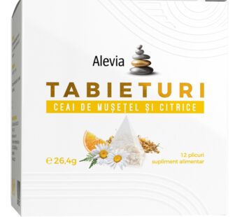 TABIETURI Ceai de musetel si citrice, 12pl – Alevia