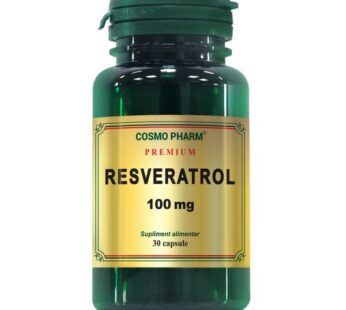 Resveratrol 100mg, 30cps – Cosmo Pharm