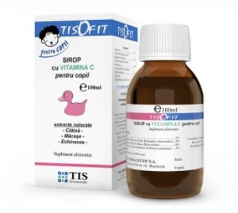 TISOFIT Sirop cu VITAMINA C pentru copii, 100ml