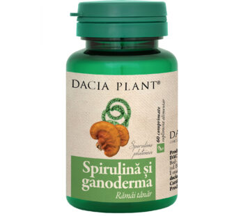 Spirulina si ganoderma 60 comprimate – Dacia Plant