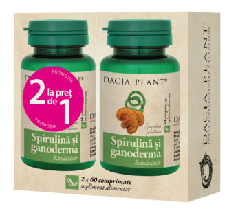 Spirulina si ganoderma comprimate ” 2 la pret de 1″ – Dacia Plant