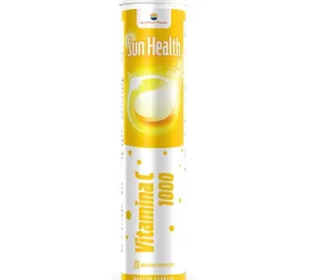 Sun Health Vitamina C, 20 comprimate efervescente – Sun Wave Pharma