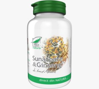 Sunatoare & Ginseng, 60cps – Pro Natura