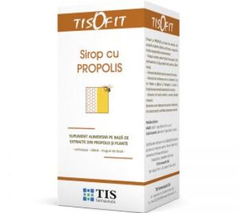 TISOFIT Sirop cu propolis, 100ml