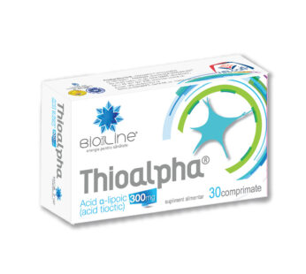 Acid alfa lipoic – Thioalpha 300 mg, Helcor