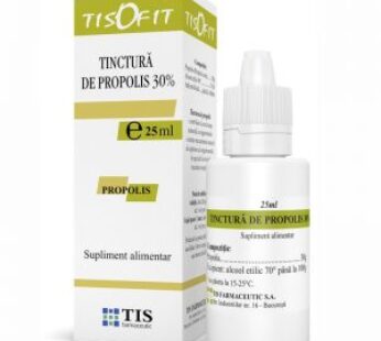 TISOFIT Tinctură de propolis 30%, 25ml