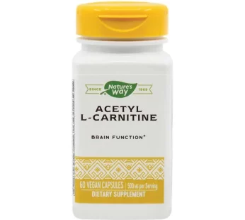 Acetyl L-Carnitine 500mg, 60cps – Secom