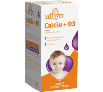 Alinan Calciu + D3 sirop, 150ml – Fiterman Pharma