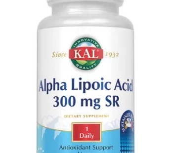 Alpha Lipoic Acid 300mg SR, KAL, 30 cps – Secom
