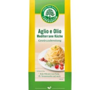AMESTEC BIO DE CONDIMENTE AGLIO E OLIO – BUCATARIA MEDITERANEANA, 40G LEBENSBAUM