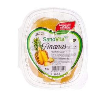 Ananas confiat 100g – SanoVita