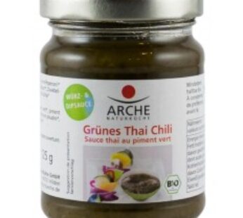 Sos bio din ardei verzi picanti, 125g Arche