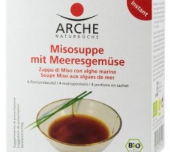 Supa Miso BIO cu legume de mare, 60g Arche