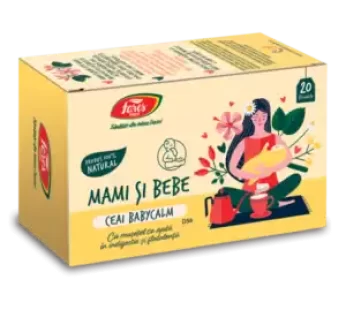 Mami și bebe Babycalm, D56, ceai 20 plicuri – Fares