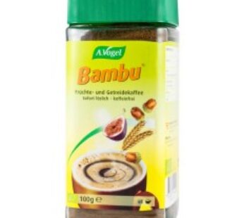 Bautura instant bio din fructe si cereale, inlocuitor de cafea, 100 g, Pentru 65 portii Bambu