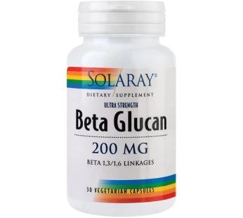 Beta Glucan 200mg, Solaray, 30 cps – Secom